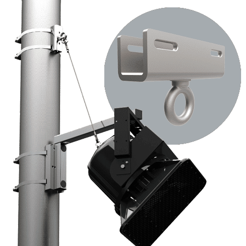 PM-SAFETY-6DSS POLESTAR, SAFETY POLE ANCHOR, STAINLESS